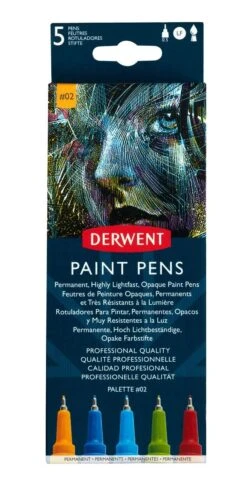 Derwent Paint Pens Colour Palette Set #2