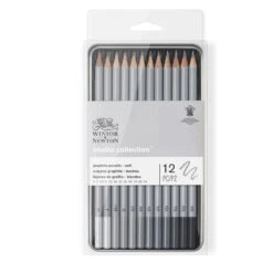 Winsor & Newton Studio Collection Graphite Pencils Soft 12pc Set