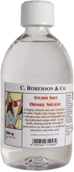 C. Robersons Studio Safe Orange Solvent 500ml