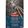 Derwent Metallic Pencils 12 Tin