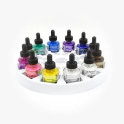 Dr. Ph. Martin's Iridescent Calligraphy Colour Ink 12 X 30ml Set #1 -Pencils Artists 2001683 a