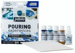 Pebeo Acrylic Pouring Experiences Discovery Kit -Pencils Artists 2001700 a 1