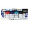 Pebeo Pouring Experiences Studio Acrylic Paint Set 6 X 118ml