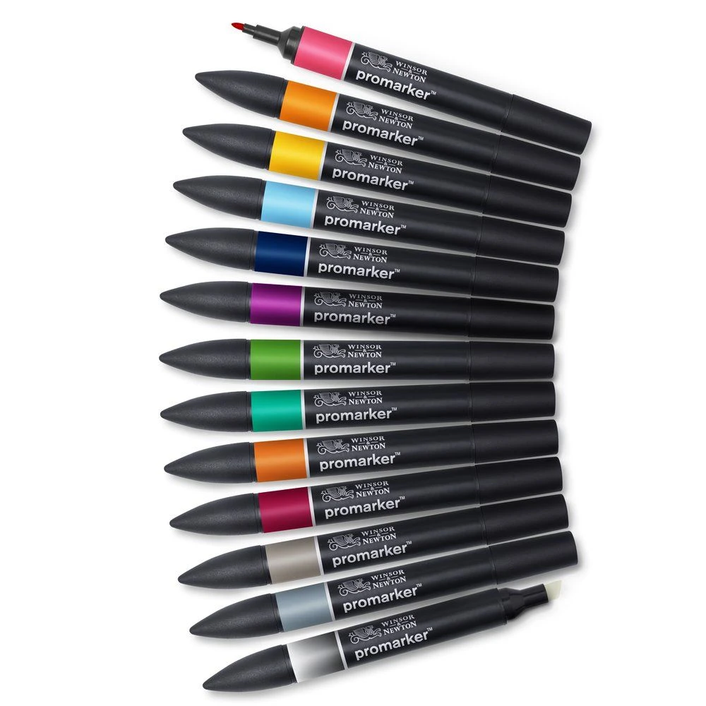 Winsor & Newton Promarker 12+1 Tattoo Tones Set 4 Winsor & Newton Promarker 12+1 Tattoo Tones Set - Image 4