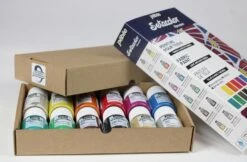 Pebeo Setacolor Shimmer Exploration Set 12 X 20ml 6 Pebeo Setacolor Shimmer Exploration Set 12 X 20ml -Pencils Artists 2001747 c