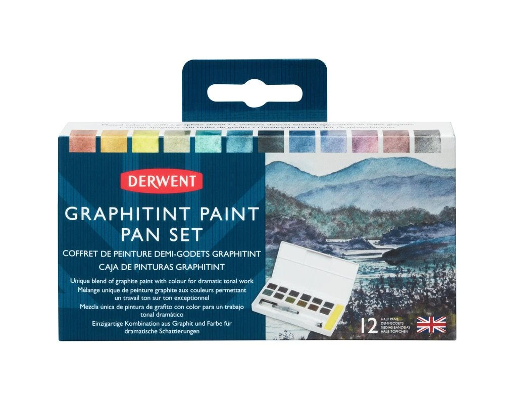 Derwent Graphitint Paint Pan Set