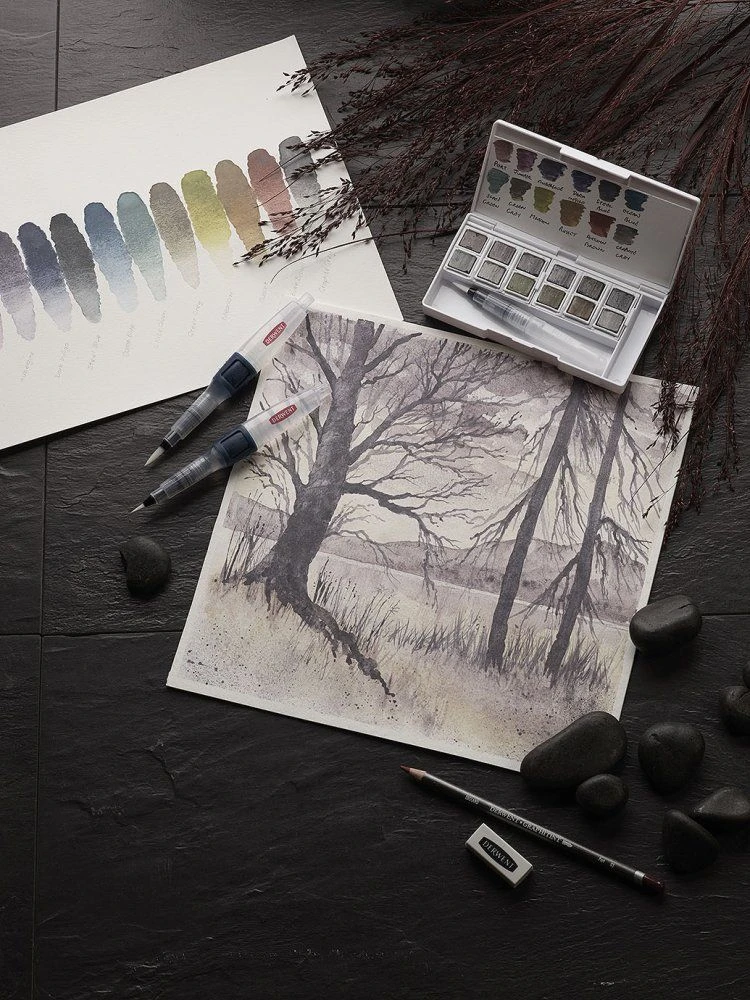 Derwent Graphitint Paint Pan Set 5 Derwent Graphitint Paint Pan Set - Image 5