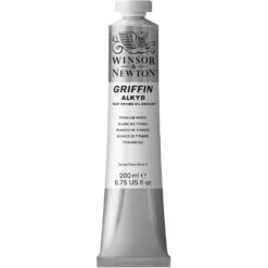 Winsor & Newton Griffin Alkyd Fast Drying Oil Colour 200ml (Titanium White)