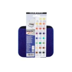 Daler-Rowney Daler Rowney Aquafine Watercolour 24 Pan Travel Set -Pencils Artists 2001845 b