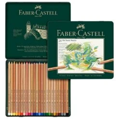 Faber-Castell Pitt Pastel Pencil 24 Tin -Pencils Artists 2001852 002