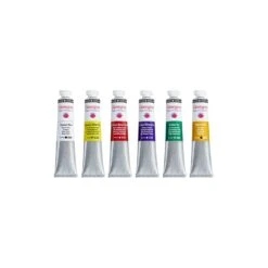 Daler-Rowney Daler Rowney Georgian Water Mixable Oil Set 6 X 20ml -Pencils Artists 2001857 c