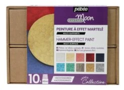 Pebeo Fantasy Moon Collection Set 10 X 45ml & Accessories