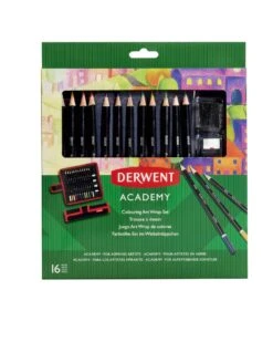 Derwent Academy Colouring Art Wrap Set