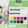 Pebeo Vitrea 160 Collection Set 10 X 45ml & Accessories