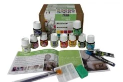 Pebeo Vitrea 160 Collection Set 10 X 45ml & Accessories 11 Pebeo Vitrea 160 Collection Set 10 X 45ml & Accessories -Pencils Artists 2001945 2 e