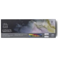 Winsor & Newton Professional Watercolour Complete Travel Tin 24pc