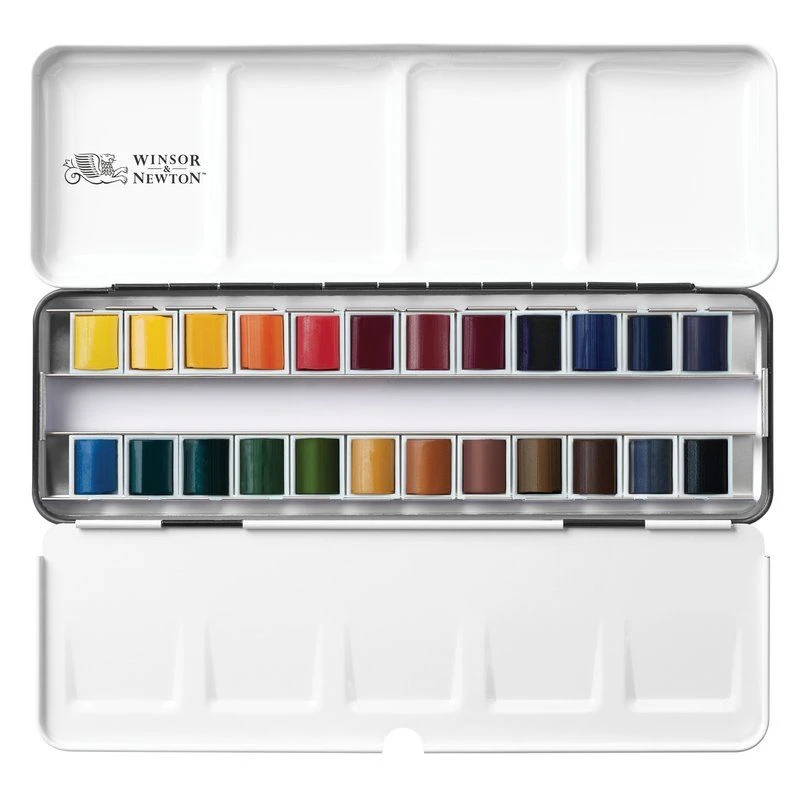 Winsor & Newton Professional Watercolour Complete Travel Tin 24pc 5 Winsor & Newton Professional Watercolour Complete Travel Tin 24pc - Image 5