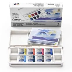 Winsor & Newton Cotman Watercolour Skyscape Pocket Set -Pencils Artists 2002036 b