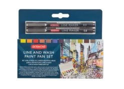 Derwent Line And Wash Paint Pan Set