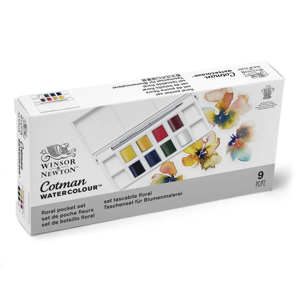 Winsor & Newton Cotman Watercolour Floral Pocket Set 2 Winsor & Newton Cotman Watercolour Floral Pocket Set - Image 2