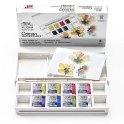Winsor & Newton Cotman Watercolour Floral Pocket Set 10 Winsor & Newton Cotman Watercolour Floral Pocket Set -Pencils Artists 2002070 c