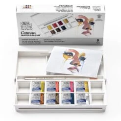 Winsor & Newton Cotman Watercolour Portrait Pocket Set 10 Winsor & Newton Cotman Watercolour Portrait Pocket Set -Pencils Artists 2002071 c