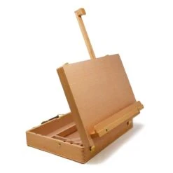 Cropton Wooden Table Top Box Easel -Pencils Artists 2002090 b