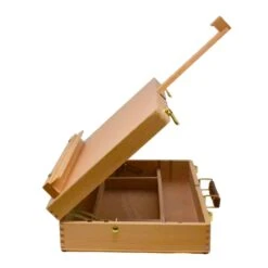 Cropton Wooden Table Top Box Easel -Pencils Artists 2002090 d