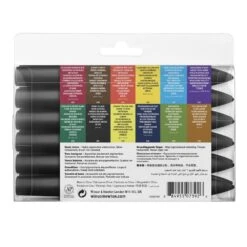 Winsor & Newton Promarker Watercolour Basic Tones 12 Set 7 Winsor & Newton Promarker Watercolour Basic Tones 12 Set -Pencils Artists 2002100 b