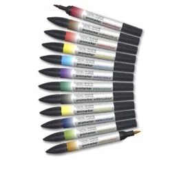 Winsor & Newton Promarker Watercolour Basic Tones 12 Set 6 Winsor & Newton Promarker Watercolour Basic Tones 12 Set -Pencils Artists 2002100 c