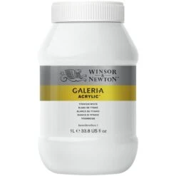 Winsor & Newton Galeria Acrylic Titanium White 1L