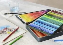 Faber-Castell Albrecht Durer Watercolour Pencils 120 Tin -Pencils Artists 2002182 b