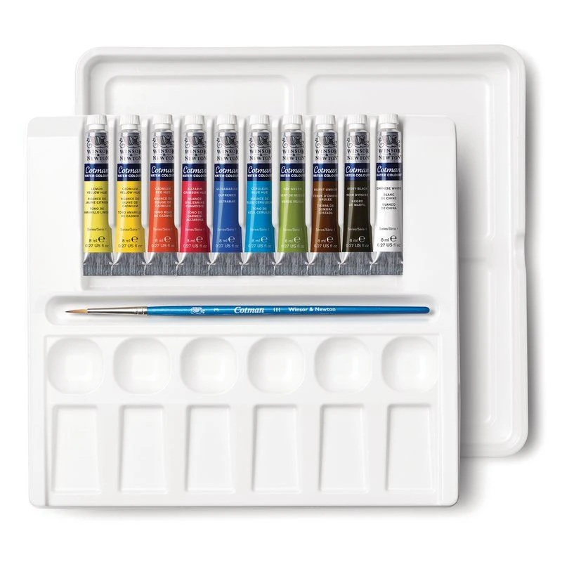 Winsor & Newton Cotman Watercolour Tube Palette Set 12pc 3 Winsor & Newton Cotman Watercolour Tube Palette Set 12pc - Image 3