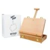 Wythop Wooden Table Box Easel