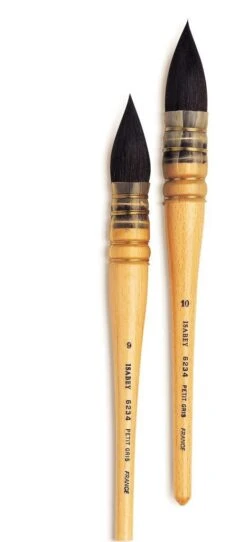 Isabey Series 6234 Squirrel Mop Brushes