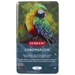 Derwent Chromaflow Pencils 12 Tin