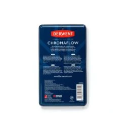 Derwent Chromaflow Pencils 12 Tin 6 Derwent Chromaflow Pencils 12 Tin -Pencils Artists 2002212 001 d