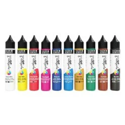 Daler-Rowney Daler Rowney System 3 Fluid Acrylic Introduction Set 10 X 29.5ml -Pencils Artists 2002220 b