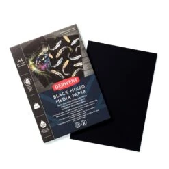 Derwent Black Mixed Media Paper Pad A4