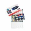 Rosa Gallery Watercolour Paint Classic Tin Set, 12 Whole Pans