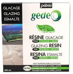 Pebeo Gedeo Bio-Based Glazing Resin Kit 300ml