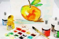 Pebeo Colorex Ink Primary Set 5 X 45ml -Pencils Artists colorex olivier 004 6725 1