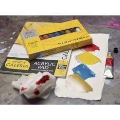 Winsor & Newton Galeria Acrylic Paint Set 10 X 20ml -Pencils Artists galeria3