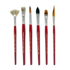 Artmaster Special Effects Watercolour Brush Set Of 6