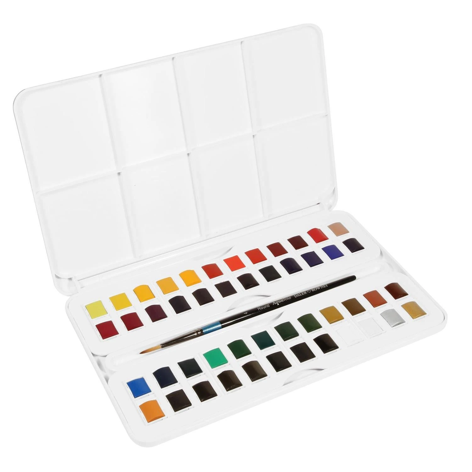 Daler-Rowney Daler Rowney Aquafine Watercolour Studio Set Of 48 Colours 2 Daler-Rowney Daler Rowney Aquafine Watercolour Studio Set Of 48 Colours - Image 2