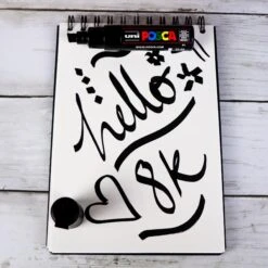 Uni POSCA PC-8K Broad Chisel Paint Markers Mono Colours Set 4pc 5 Uni POSCA PC-8K Broad Chisel Paint Markers Mono Colours Set 4pc -Pencils Artists tumbnail 02fd99b1 1233 4a48 9f32 d68a2042db46