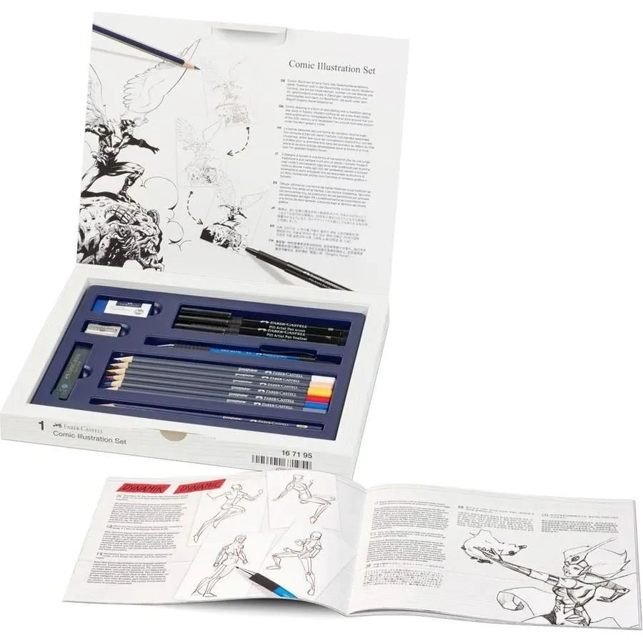 Faber-Castell Comic Illustration Set 1 Faber-Castell Comic Illustration Set