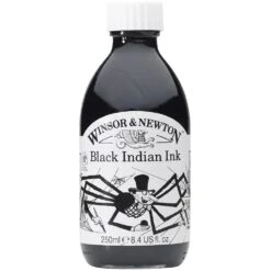 Winsor & Newton Black Indian Ink 250ml