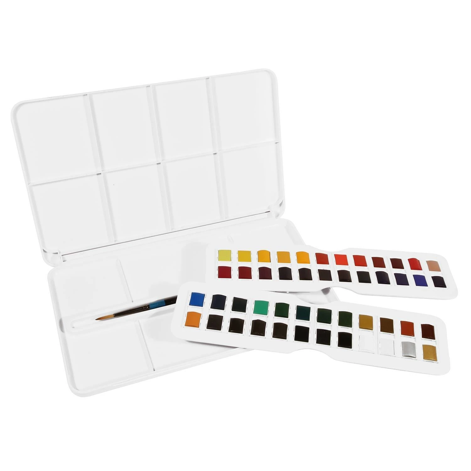 Daler-Rowney Daler Rowney Aquafine Watercolour Studio Set Of 48 Colours 3 Daler-Rowney Daler Rowney Aquafine Watercolour Studio Set Of 48 Colours - Image 3