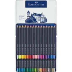 Faber-Castell Goldfaber Colour Pencil Tin 48pc -Pencils Artists tumbnail 136c7969 e01f 4fa5 928f aeadceb26a5d